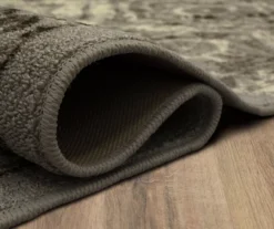 Tecate Gray Bordered Arabesque Accent Rug, (20" X 34") 17 Tecate Gray Bordered Arabesque Accent Rug, (20" X 34") -Home Store 810601073 A8 5