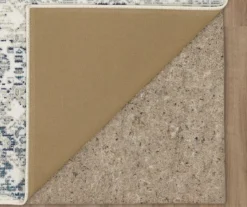 Pallas White & Blue Geo Ornamental Area Rug, (2' X 8') -Home Store 810601084 A8 2