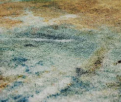 Shoreline Water Blue & Brown Abstract Area Rug, (2.5' X 10') 13 Shoreline Water Blue & Brown Abstract Area Rug, (2.5' X 10') -Home Store 810601149 A8 3