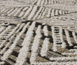 Poolside Diamond Dark Gray & Ivory Outdoor Area Rug, (2.5' X 6') -Home Store 810601179 A8 3