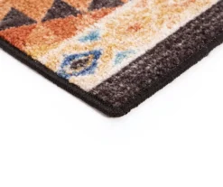 Broyhill Orange & Brown Geometric Accent Rug -Home Store 810602766 810602765 A8 2