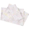 White & Pastel Daisy King 4-Piece Microfiber Sheet Set -Home Store 810603246 810603248 A0