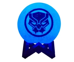 Marvel Black Panther Icon Multi-Color Moon Lamp -Home Store 810603741 A8 1