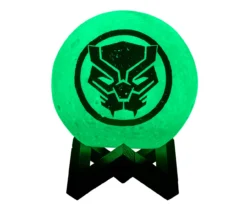 Marvel Black Panther Icon Multi-Color Moon Lamp -Home Store 810603741 A8 2