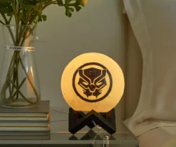 Marvel Black Panther Icon Multi-Color Moon Lamp -Home Store 810603741 B0 3