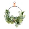 Green Eucalyptus Hoop Wreath, (16") 2 Green Eucalyptus Hoop Wreath, (16") -Home Store 810603804 A0