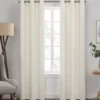 Kendall Ivory Blackout Grommet Curtain Panel, (63") 2 Kendall Ivory Blackout Grommet Curtain Panel, (63") -Home Store 810605564 810605565 810605566 A4 1 1