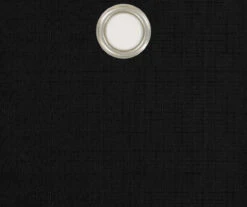 Kendall Black Blackout Grommet Curtain Panel, (84") -Home Store 810605592 810605593 810605594 A8 5