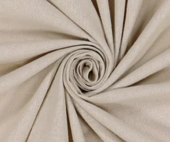 Lucinda Beige Light-Filtering Ring-Top Valance, (84") -Home Store 810605632 810605633 810605634 810605635 A8 10