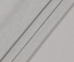 Lucinda Gray Light-Filtering Ring-Top Valance, (63") -Home Store 810605636 810605637 810605638 810605639 A8 3