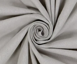 Lucinda Gray Light-Filtering Ring-Top Valance, (63") -Home Store 810605636 810605637 810605638 810605639 A8 8