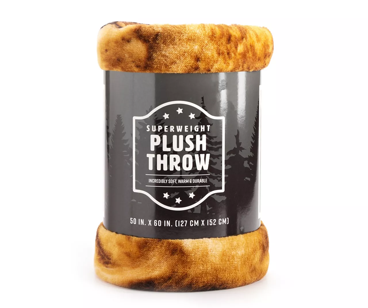 Brown Lion Raschel Throw, (50" X 60") 4 Brown Lion Raschel Throw, (50" X 60") - Image 2