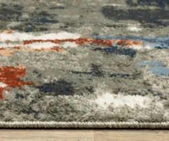 Blue & Brown Abstract Area Rug & Runner Set -Home Store 810609251 B0 7