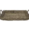 Brown Water Hyacinth Woven Decorative Tray, (14") 1 Brown Water Hyacinth Woven Decorative Tray, (14") -Home Store 810612688 A0 1