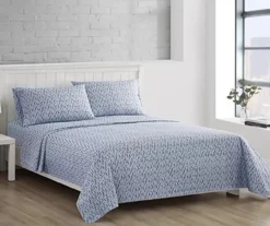 Patterned Microfiber Sheet Set 32 Patterned Microfiber Sheet Set -Home Store 810613031 A0 2