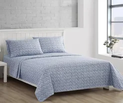 Patterned Microfiber Sheet Set 33 Patterned Microfiber Sheet Set -Home Store 810613042 A0 2