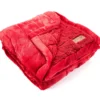 Red Box Quilt Sherpa Throw, (50" X 60") -Home Store 810617280 A0 2