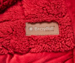 Red Box Quilt Sherpa Throw, (50" X 60") -Home Store 810617280 A8 1