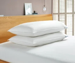 Serta White Medium-Firm Cotton-Down Pillow, 2-Pack -Home Store 810617376 A0 1