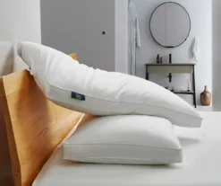 Serta White Firm Cotton-Down Pillow, 2-Pack 12 Serta White Firm Cotton-Down Pillow, 2-Pack -Home Store 810617378 A8 2