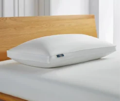 Serta White 300-Thread Count Cotton-Down Pillow -Home Store 810617380 A8 3