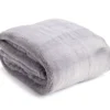 Gray Velvet Plush Throw, (50" X 60") -Home Store 810618016 A1 1