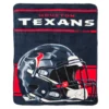 Houston Texans Navy Raschel Throw, (46" X 60") -Home Store 810618702 A0 1
