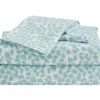 White & Green Leaf Sheet Set -Home Store 810618890 A0 1