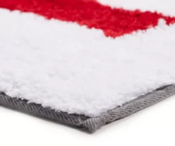 Red & Gray Snowman Toilet Topper & Contour Rug Set 6 Red & Gray Snowman Toilet Topper & Contour Rug Set -Home Store 810619329 A8 1