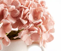 Artificial Hydrangeas In White Pitcher 5 Artificial Hydrangeas In White Pitcher -Home Store 810620671 A8 1