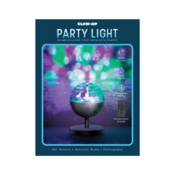 Glow-Up Multi-Color Sound-Reactive LED Party Light With Remote -Home Store 810621588 P0