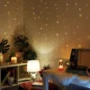 Glow-Up Warm White Wide Cascading LED Curtain Light Set, (10' X 5') -Home Store 810621600 A0 2