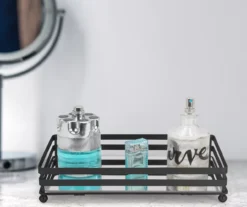 Brookstone 2-Bar Mirrored Vanity Tray -Home Store 810625044 B0 3