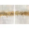 Rake & Glitter Abstract 2-Piece Art Canvas Set, (16" X 20") 2 Rake & Glitter Abstract 2-Piece Art Canvas Set, (16" X 20") -Home Store 810628789 A0
