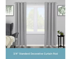 Kenney Marble 3/4" Adjustable Curtain Rod -Home Store 810679535 A0 02