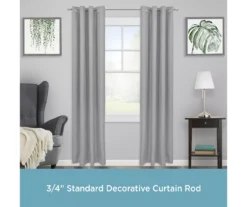 Kenney Marble 3/4" Adjustable Curtain Rod -Home Store 810679536 A0 02