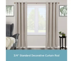 Kenney Marble 3/4" Adjustable Curtain Rod -Home Store 810679537 A0 02