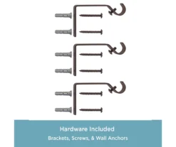 Kenney Marble 3/4" Adjustable Curtain Rod -Home Store 810679537 A0 05