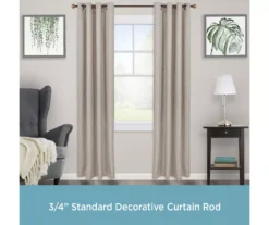 Kenney Marble 3/4" Adjustable Curtain Rod -Home Store 810679538 A0 02