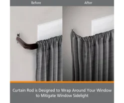 Kenney Fast Fit 2-Piece Adjustable Tension Curtain Rod Set, (28"-48") -Home Store 810679608 A0 03